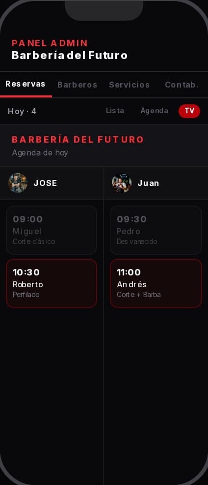 Agenda TV en tiempo real
